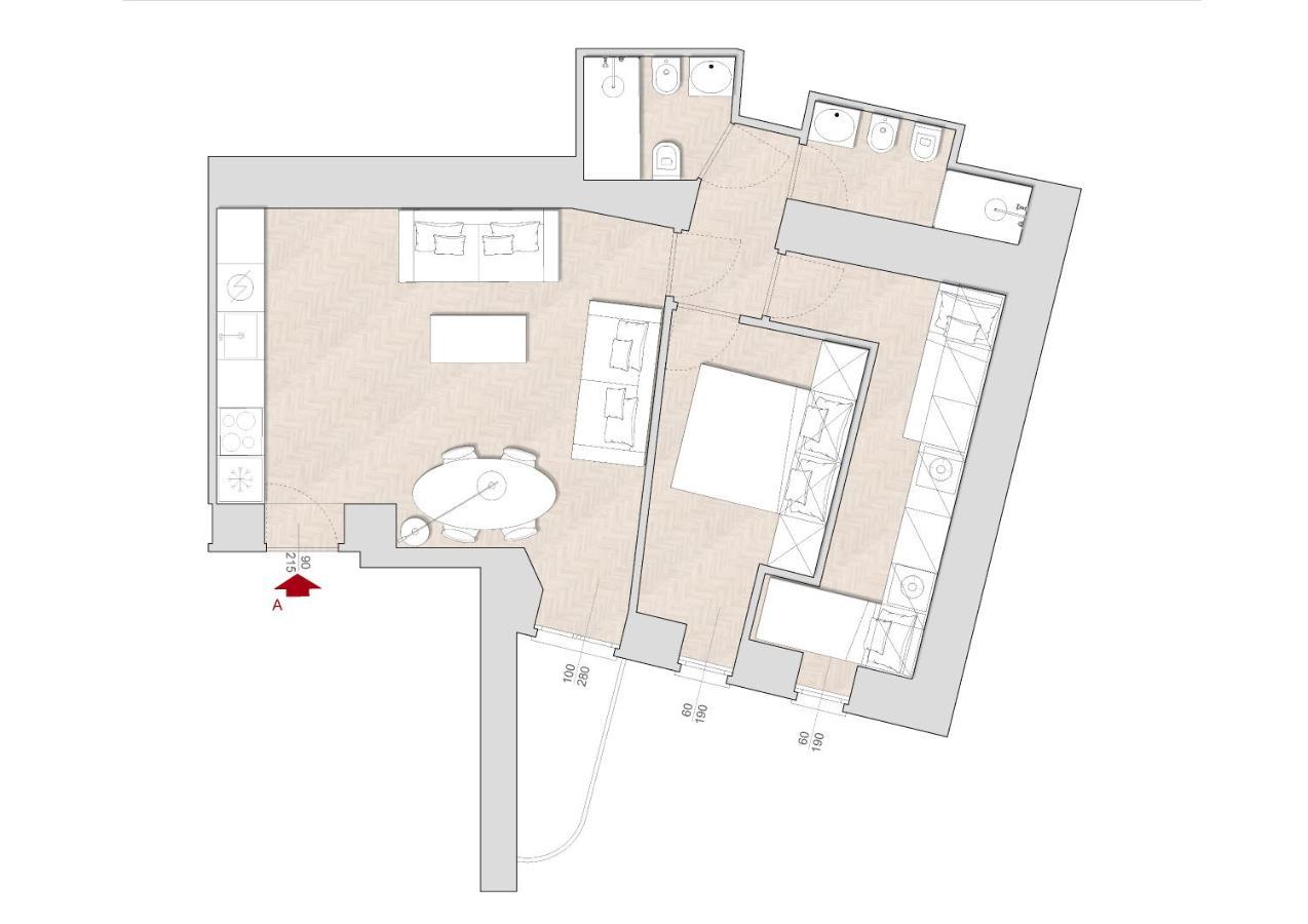 Marcora 6 G Luxury Living Lägenhet Milano Exteriör bild